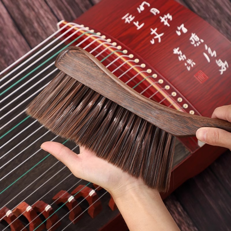 Musical Instrument Guzheng - Müzik Aleti Temizleme Fırçası Guzheng Süpürme