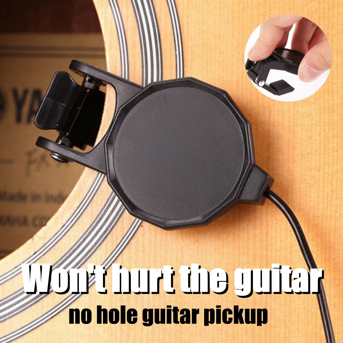 Musical Instrument Types - Akustik Gitar\Mandolin\Bouzouki\Keman\Banjo\Ukulele Uzunluğu 2.5 M Ses