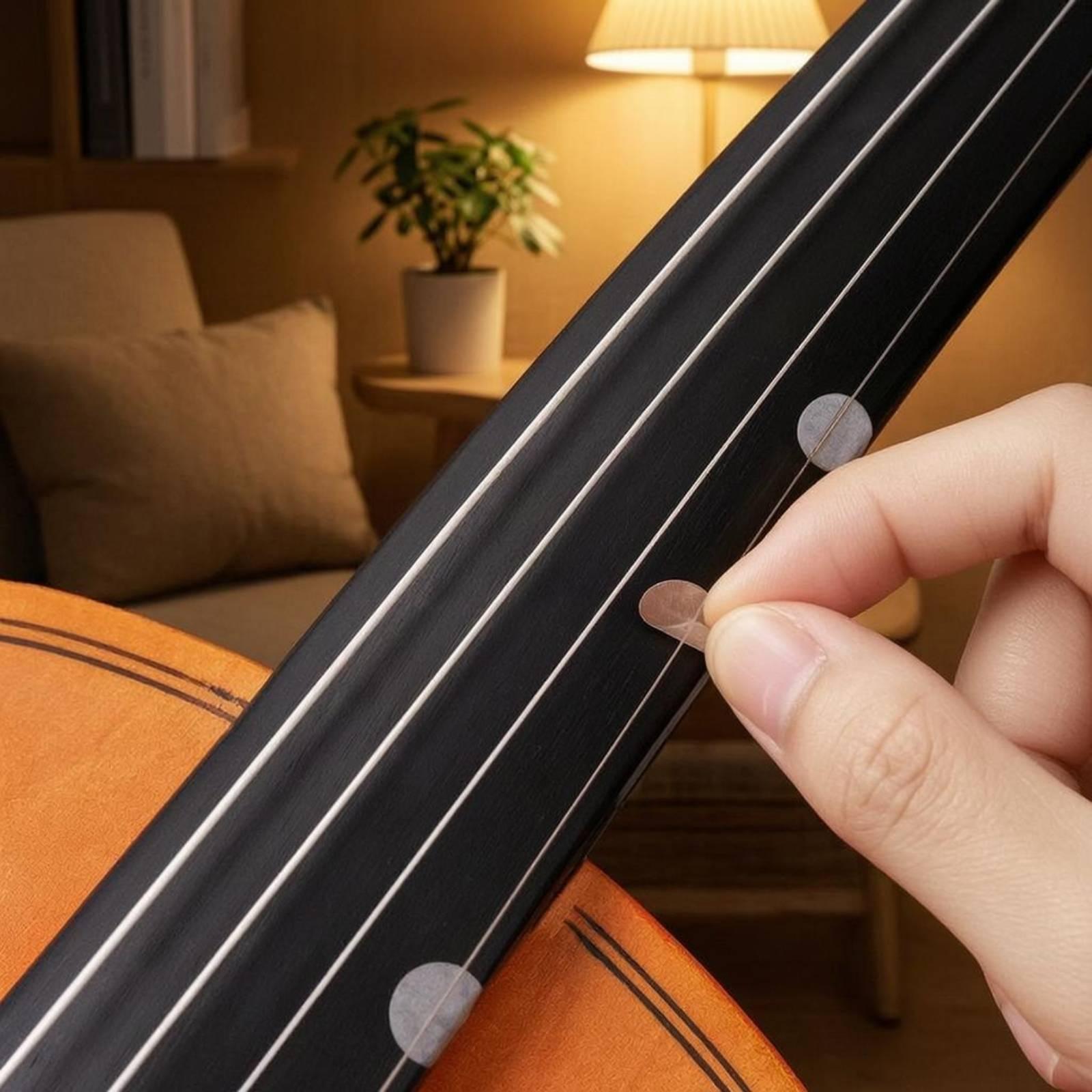 Musical Instrument Cello - Müzik Öğrenme Pratiği Nokta Bandı Klavye