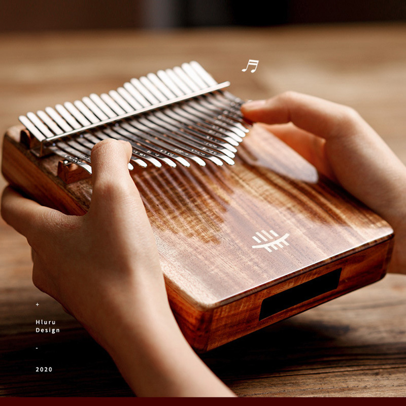 Musical Instrument Sounds - Hluru Kalimba delik 21 tuşları ile