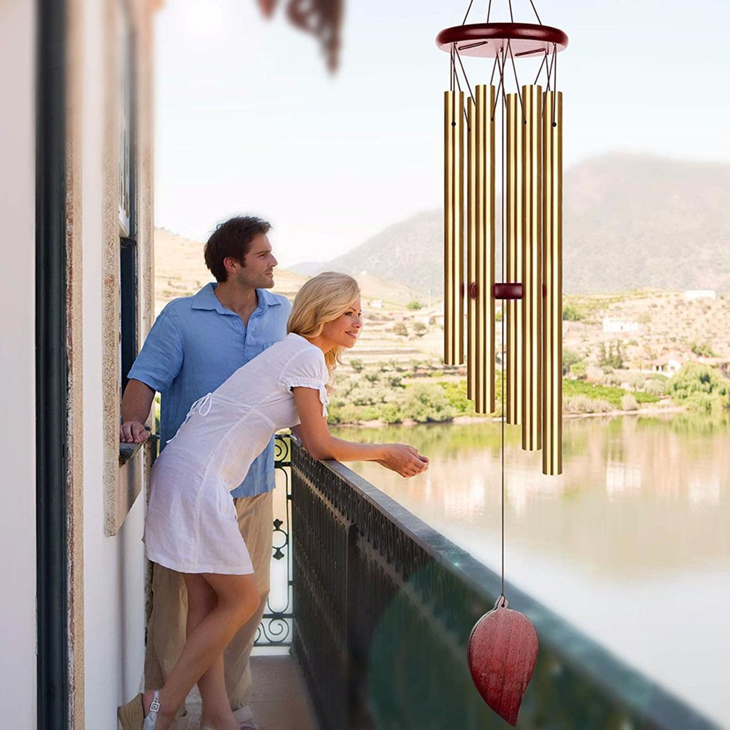 Wind Chime Tubular - Para Ağacı 6 Tüpler Rüzgar Çanları