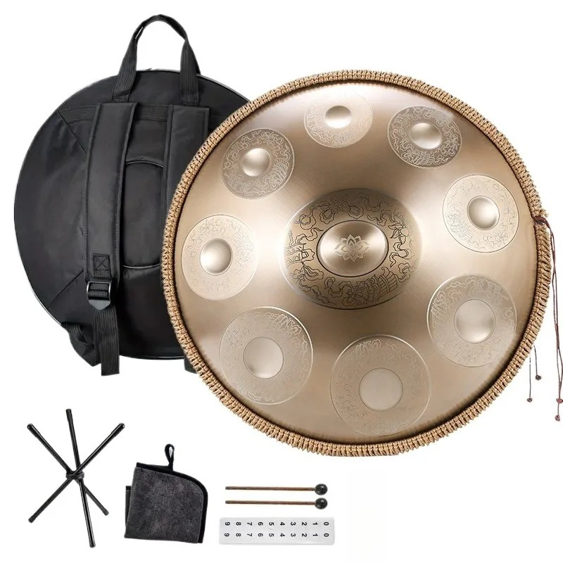Musical Instrument Sounds - 18 inç Paslanmaz Çelik Handpan G