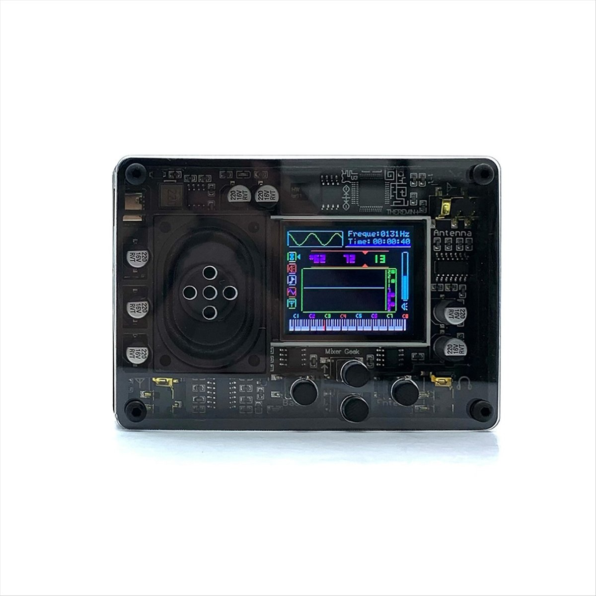 Musical Instrument Theremin - 【HOT!TURE】Mini Theremin Müzikal Elektronik Enstrüman Ekranlı