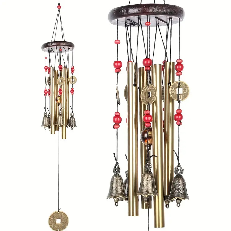 Wind Chime Tubular - Çin Geleneksel Retro Rüzgar Çanı 4