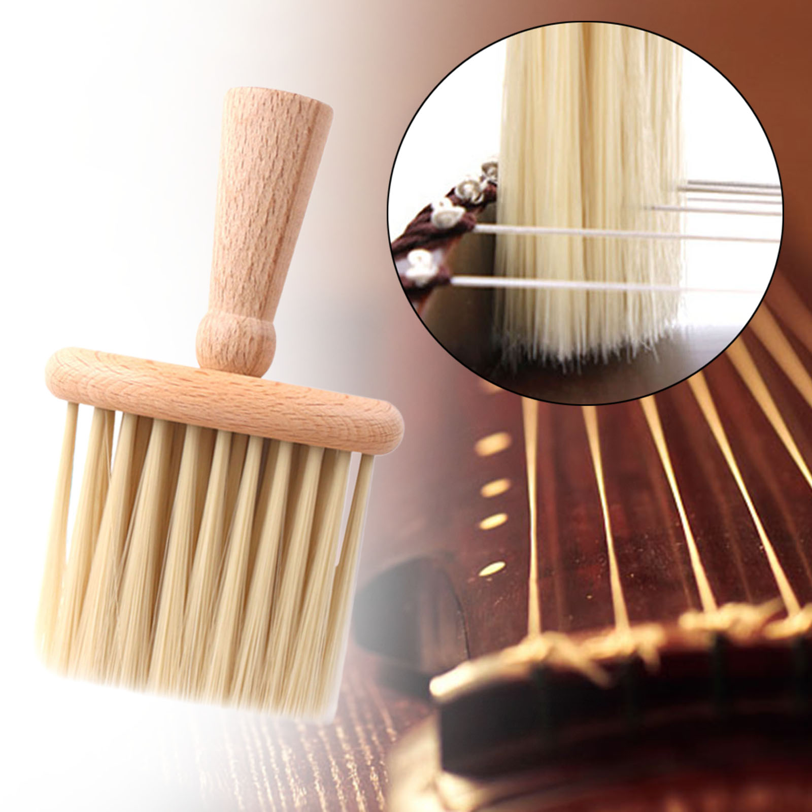 Musical Instrument Guzheng - Guzheng Temizleme Fırçası Yumuşak Kıllar Ukulele