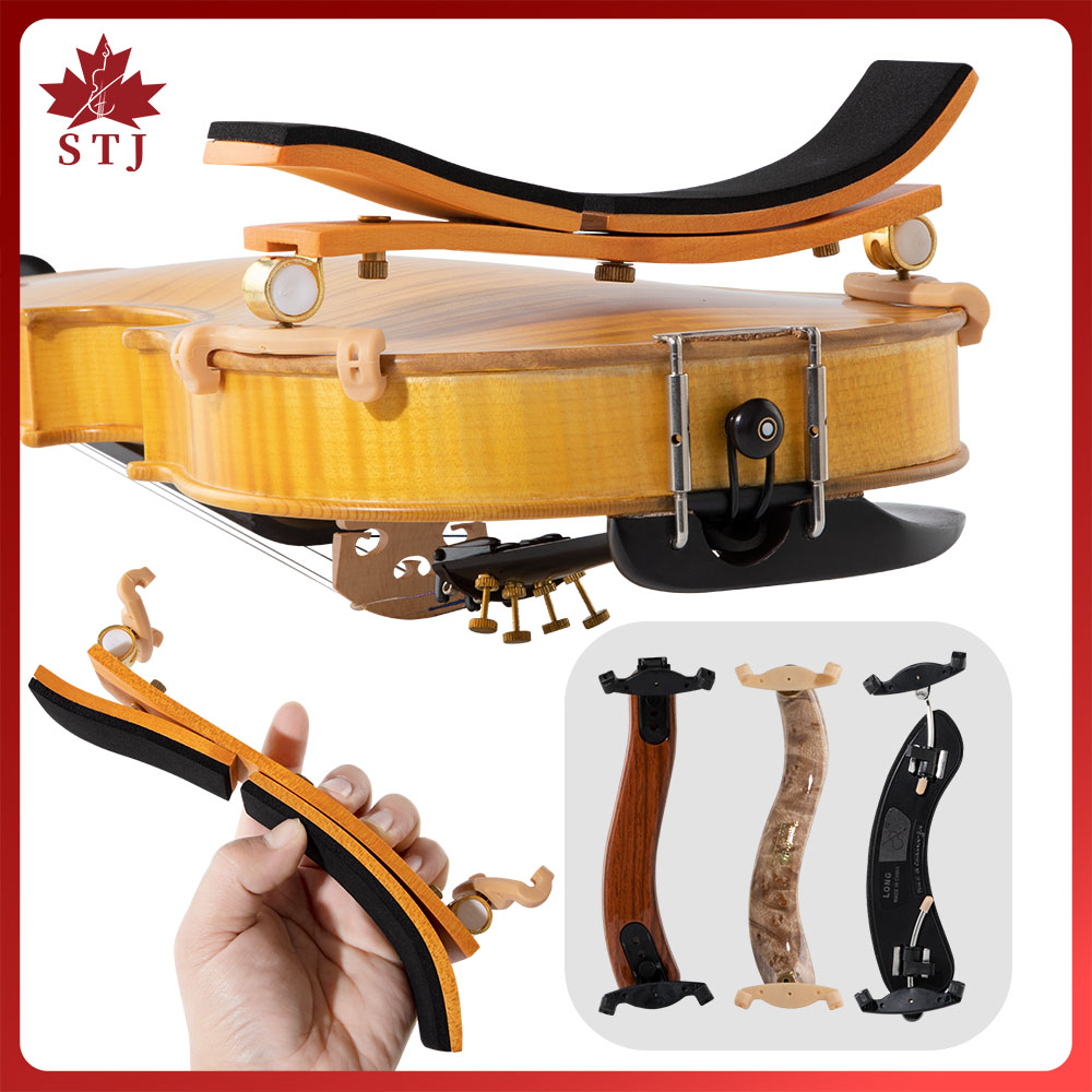 Musical Instrument Cello - Ayarlanabilir keman Omuz Yastıklı Dinlenme 4/4