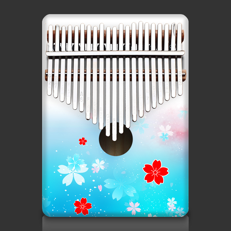 Renkli 21 anahtar Kalimba çocu - Musical Instruments Cartoon incelemesi ve fiyatı