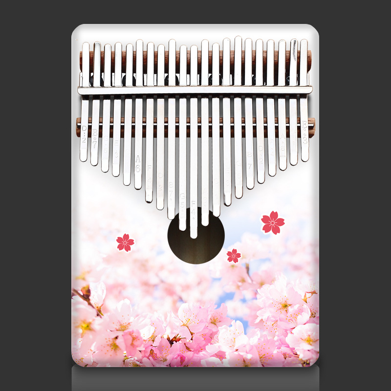 Renkli 21 anahtar Kalimba çocu - Musical Instruments Cartoon incelemesi ve fiyatı