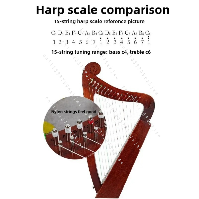 El Yapımı 15 Tonlu Arp Ses Ter - Musical Instrument Sounds incelemesi ve fiyatı