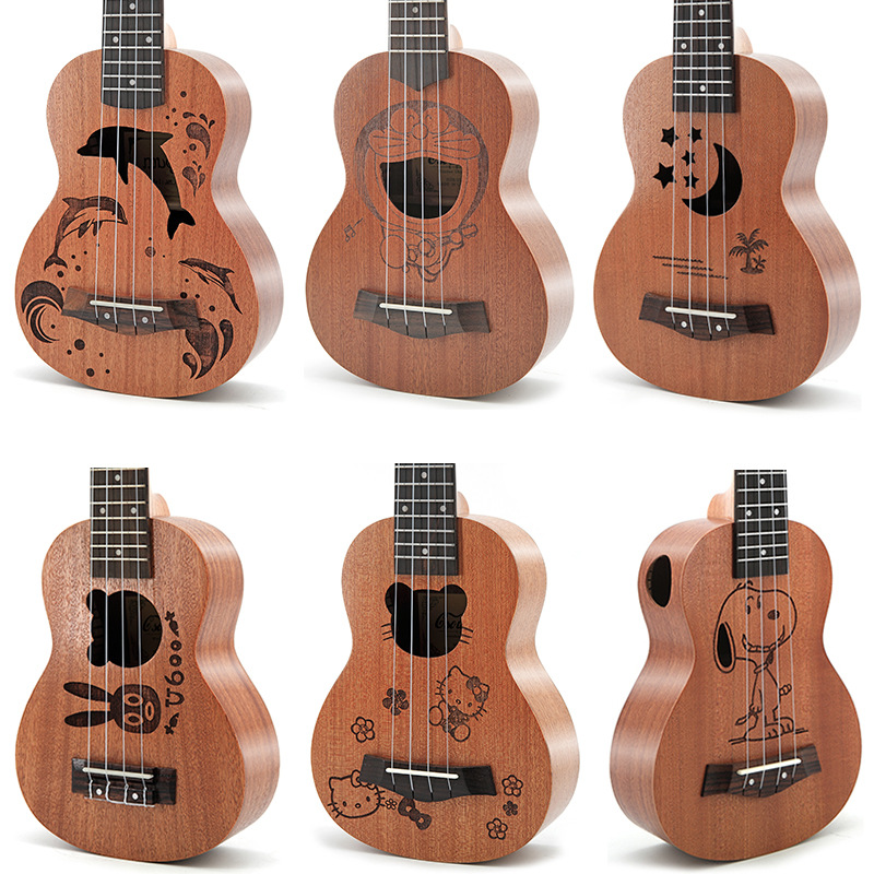 21 İnç Sapele Ahşap Çocuk Kari - Musical Instruments Cartoon incelemesi ve fiyatı