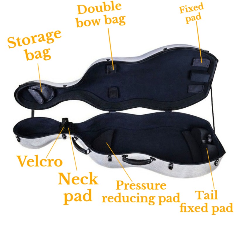 4/4 Karbon Fiber Viyolonsel Ku - Musical Instrument Cello incelemesi ve fiyatı