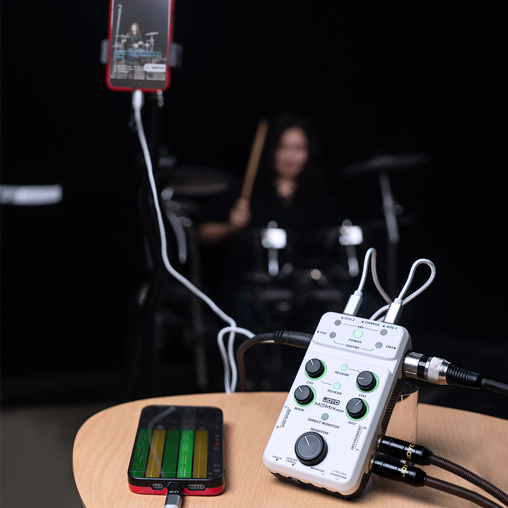 JOYO Ses Mikseri MOMIX PRO Mik - Musical Instrument Sounds incelemesi ve fiyatı