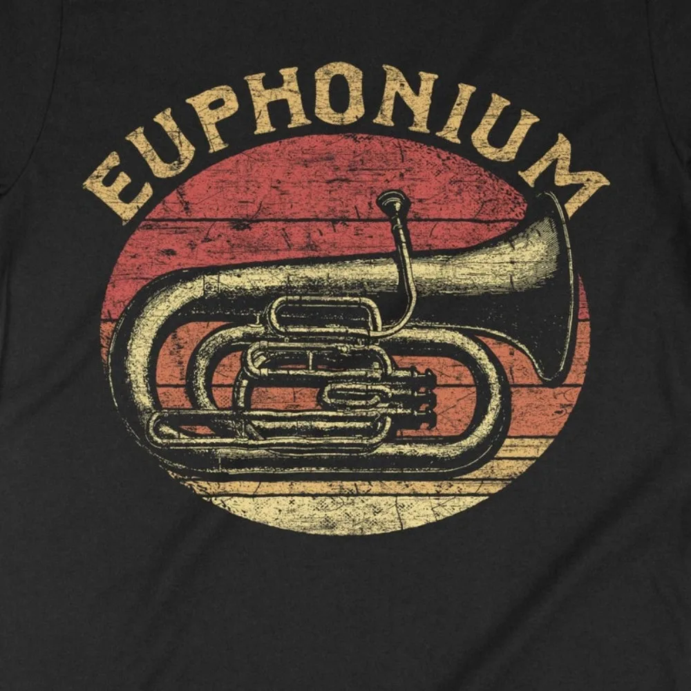 Komik Euphonium Vintage erkek  - Musical Instruments Cartoon incelemesi ve fiyatı