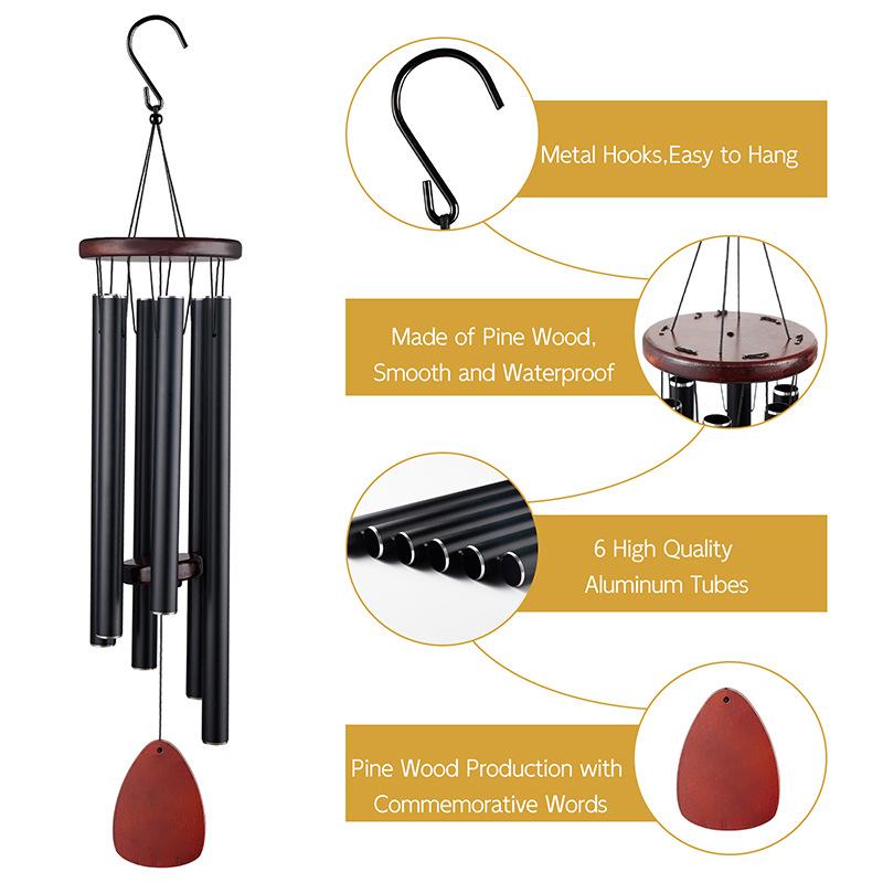 Alüminyum Rüzgar Çanı 26 inç R - Wind Chime Tubular incelemesi ve fiyatı