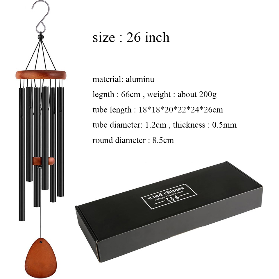 Alüminyum Rüzgar Çanı 26 inç R - Wind Chime Tubular incelemesi ve fiyatı