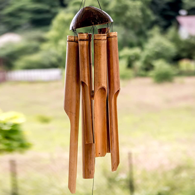 Doğal El Yapımı Bambu Tüp Rüzg - Wind Chime Tubular incelemesi ve fiyatı
