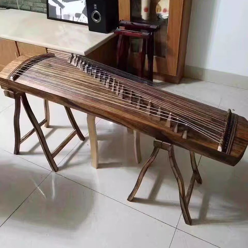 Guzheng enstrüman çin ahşap 12 - Musical Instrument Guzheng incelemesi ve fiyatı