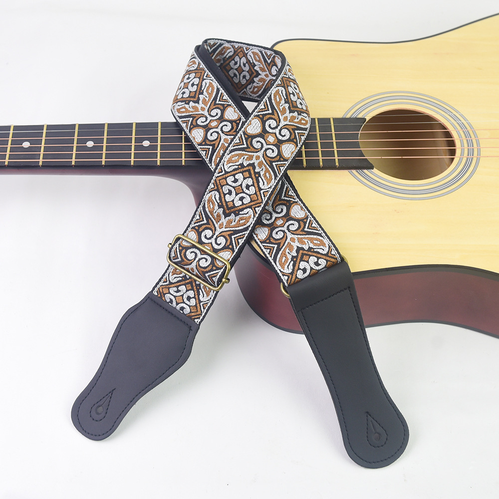 Gitar Askısı İşlemeli Baskı Et - Musical Instrument Types incelemesi ve fiyatı