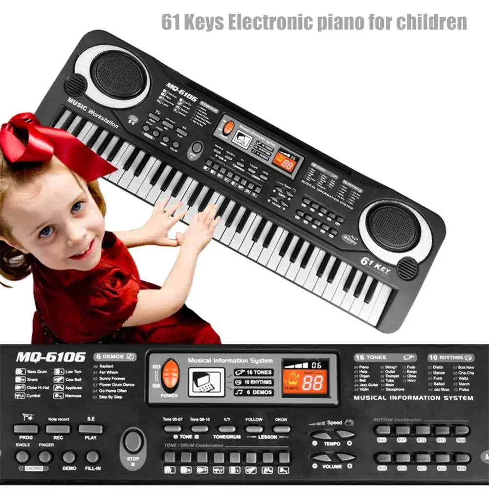Çocuklar Elektronik Piyano Kla - Musical Instrument Types incelemesi ve fiyatı